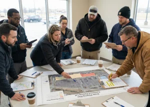 winter parking area maintenance